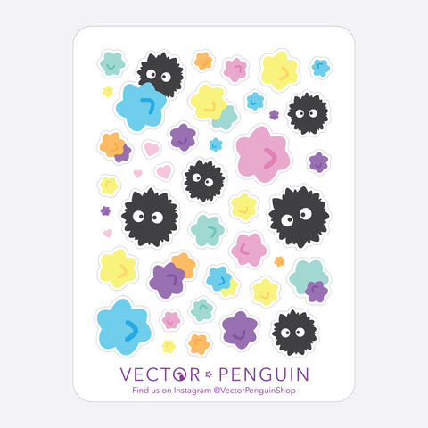 Soot Sweet Journal Sticker Sheet
