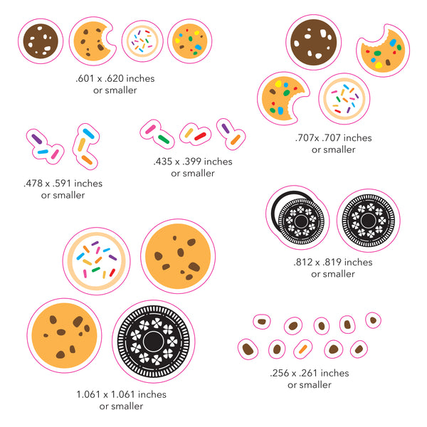 Cookies Journal Sticker Sheet