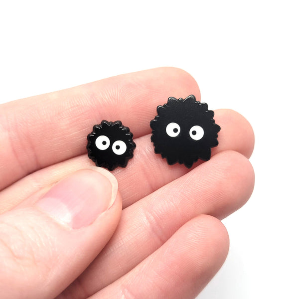 Mini Dyed Soot Sprite Pin Set - 3 Piece