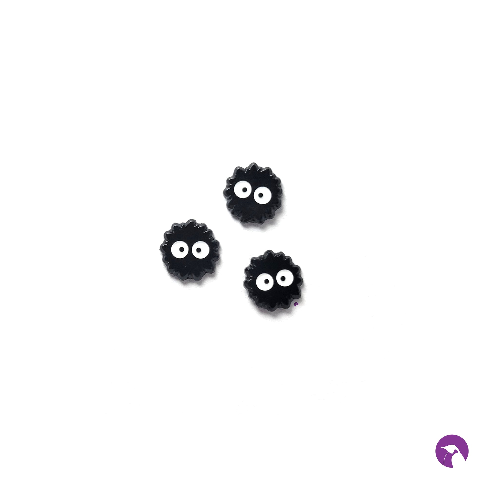 Mini Dyed Soot Sprite Pin Set - 3 Piece – Vector Penguin Shop