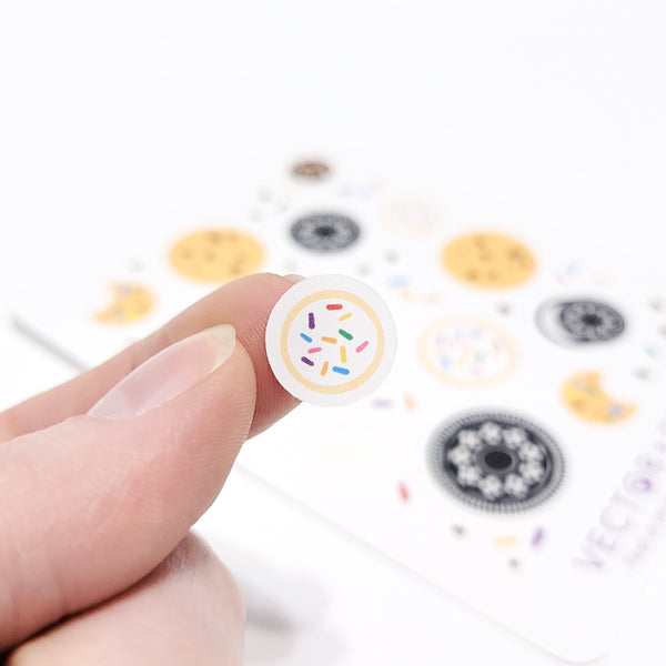 Cookies Journal Sticker Sheet