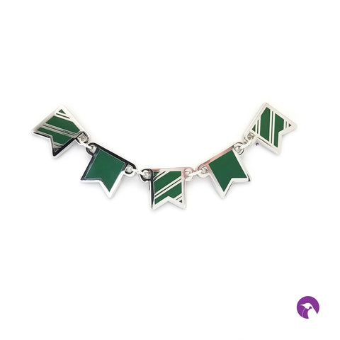 LAST CHANCE Green House/Team Banner Pin