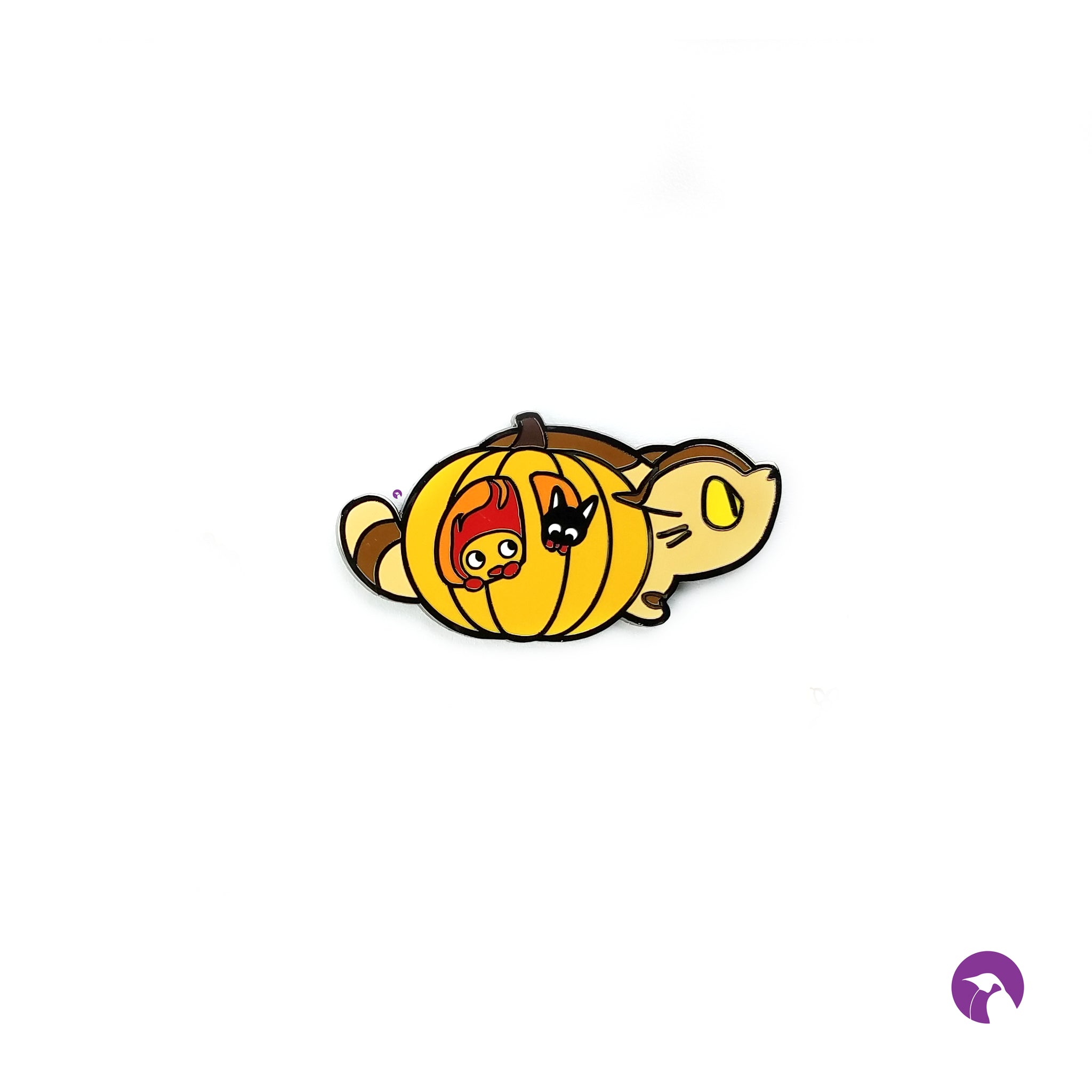 Catbus & Friends Pin