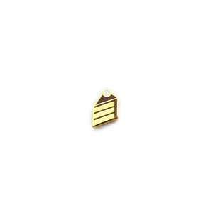 Piece of Cake Pin - Chocolate