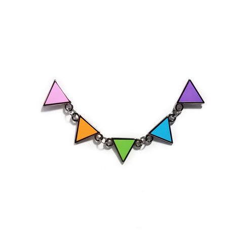Party Pennant Banner Pin