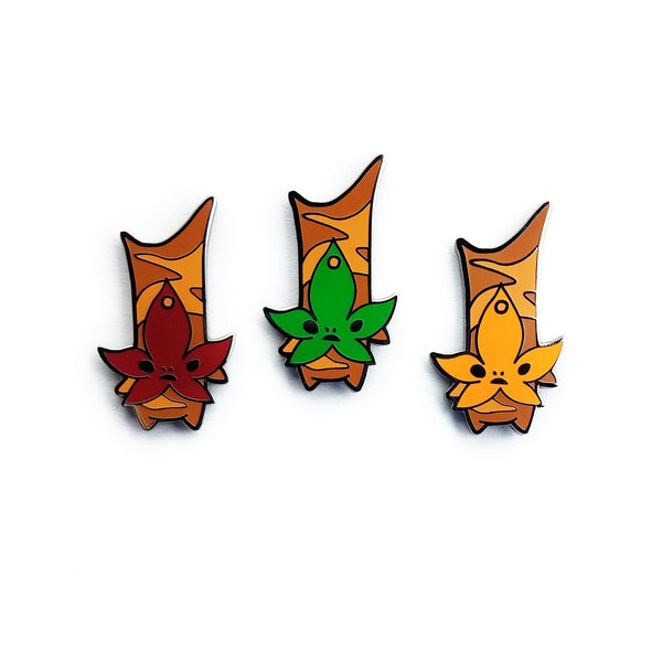 Red Forest Friend II Pin