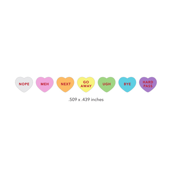 ANTI Conversation Hearts Journal Sticker Sheet