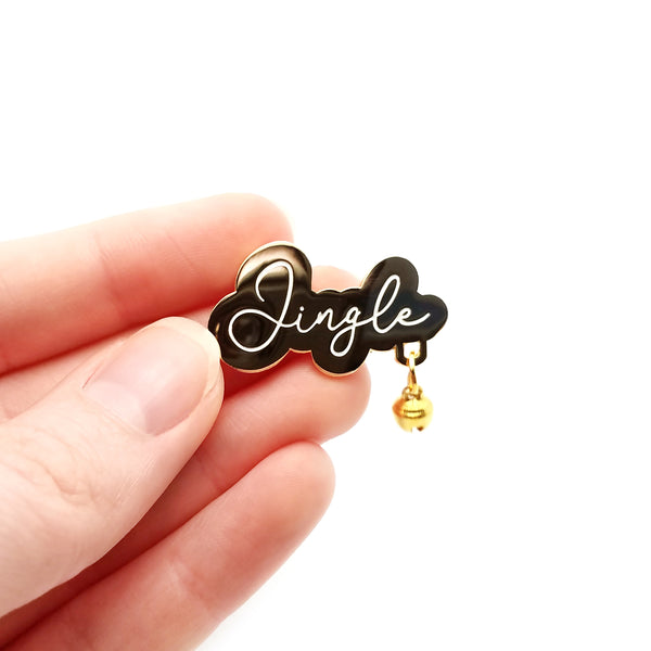 Gold Jingle Pin