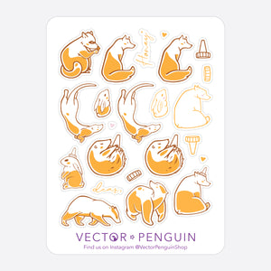 Hello Honey Journal Sticker Sheet