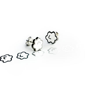 White Sweet Earrings