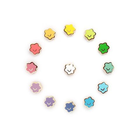 Mini Falling Star Enamel Pin Set - 13 Piece | Konpeito Sweets