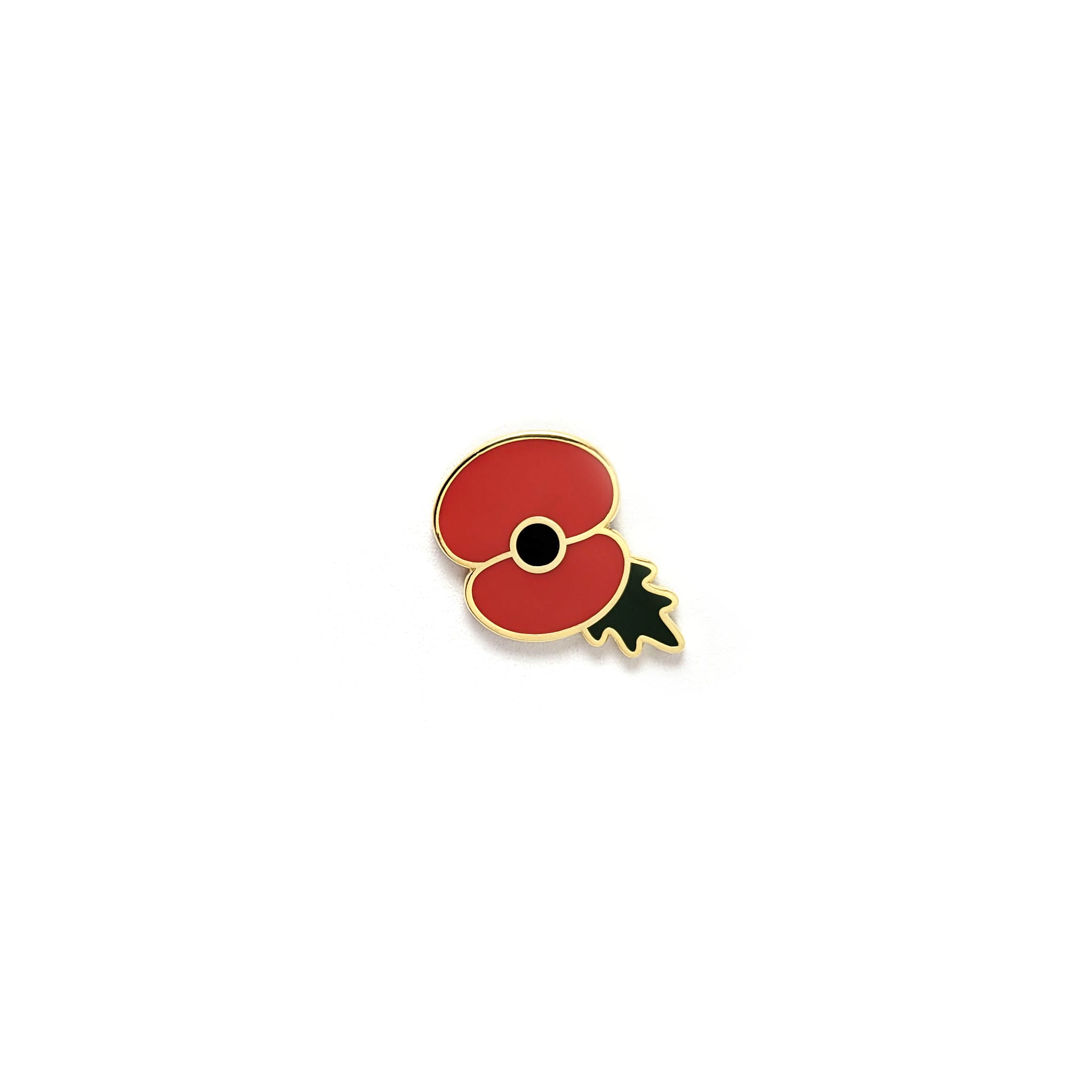Mini Red Poppy Enamel Pin | Remembrance