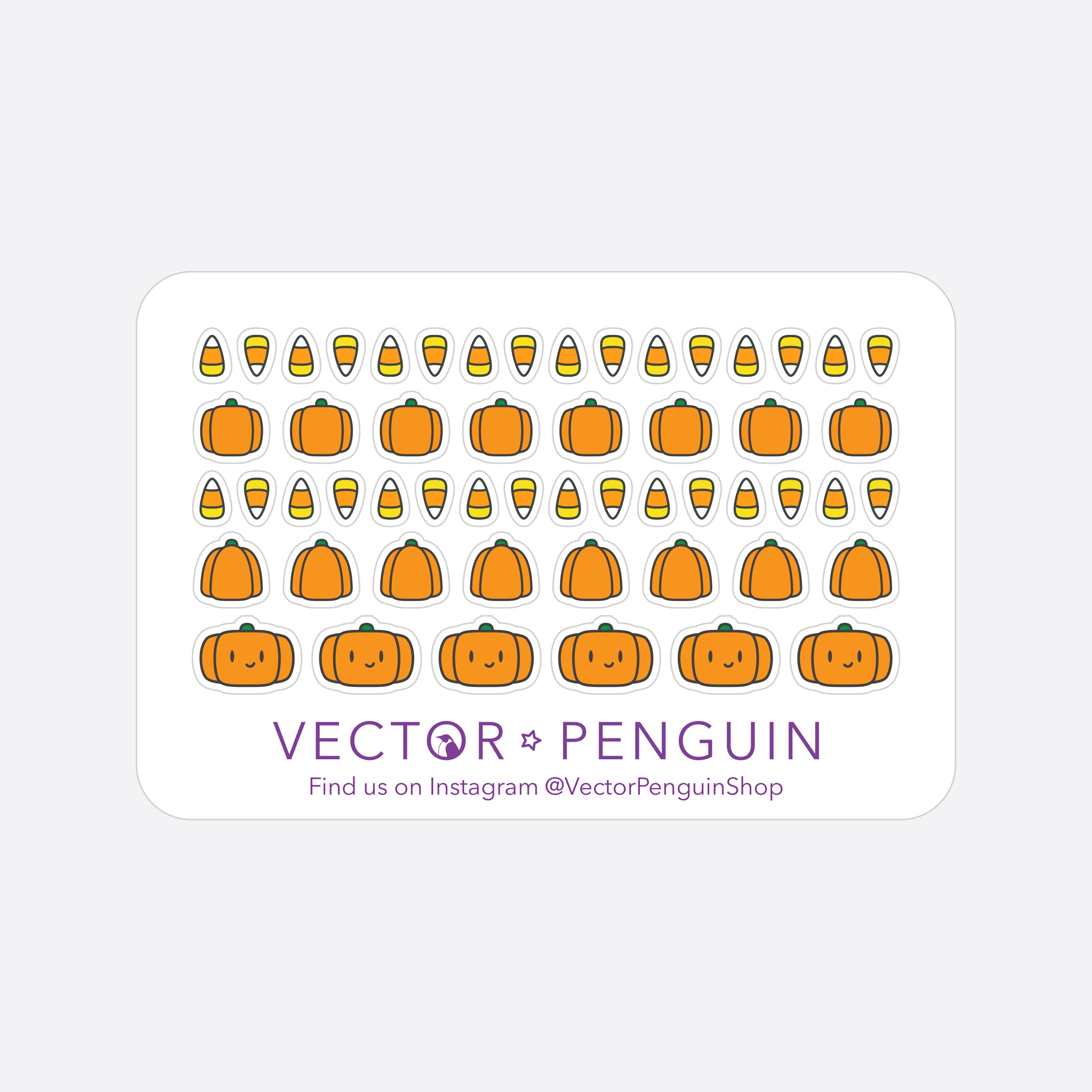 Spooky Mini Journal Sticker Sheet