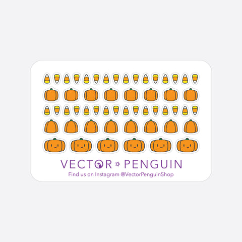 Spooky Mini Journal Sticker Sheet