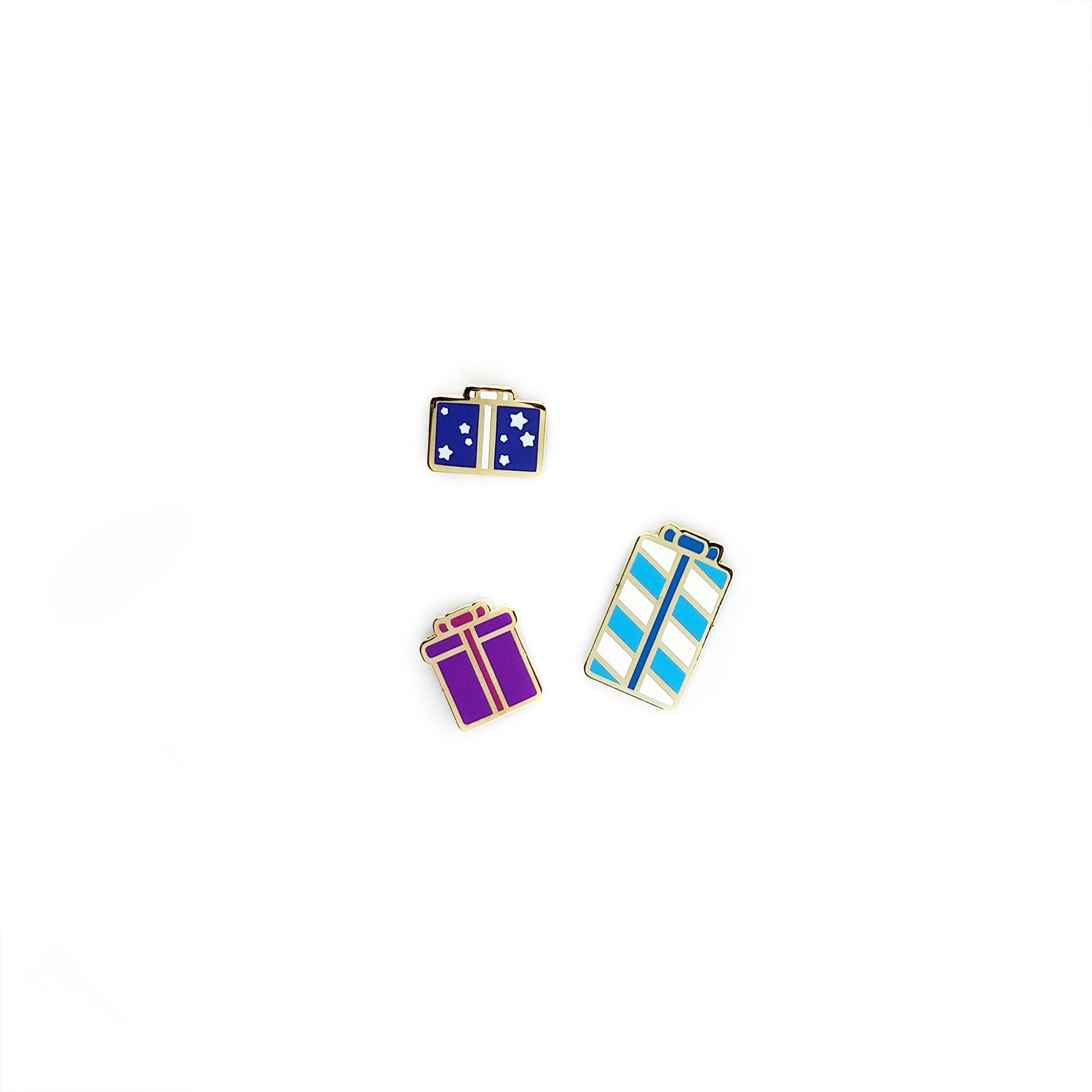Birthday Presents Pin Set - 3 piece