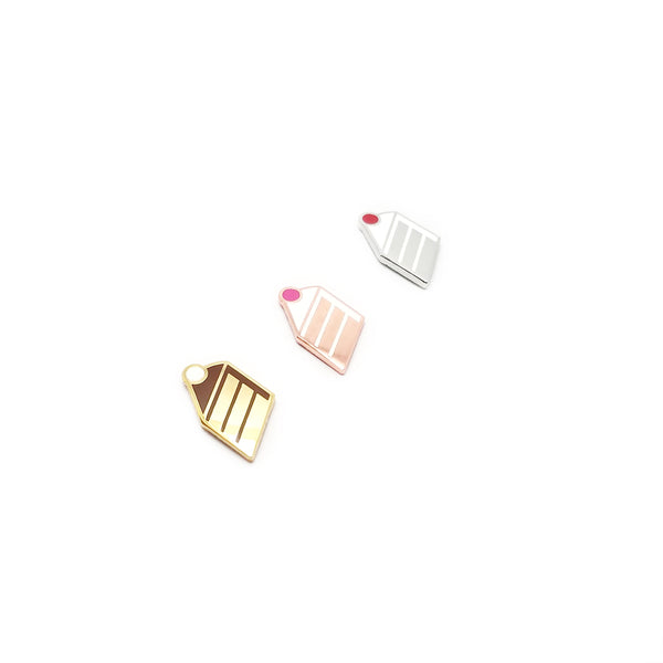 Piece of Cake Pin - Silver *Sale**