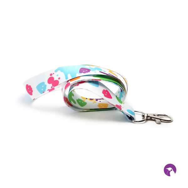 Squid Ink Lanyard