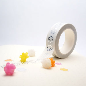 LAST CHANCE Konpeito Silver Foil Washi Tape