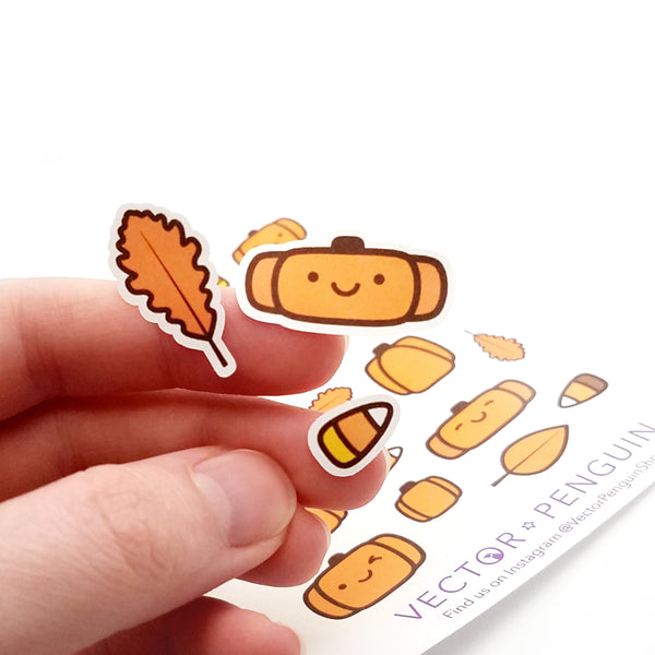 Pumpkin Patch Journal Sticker Sheet